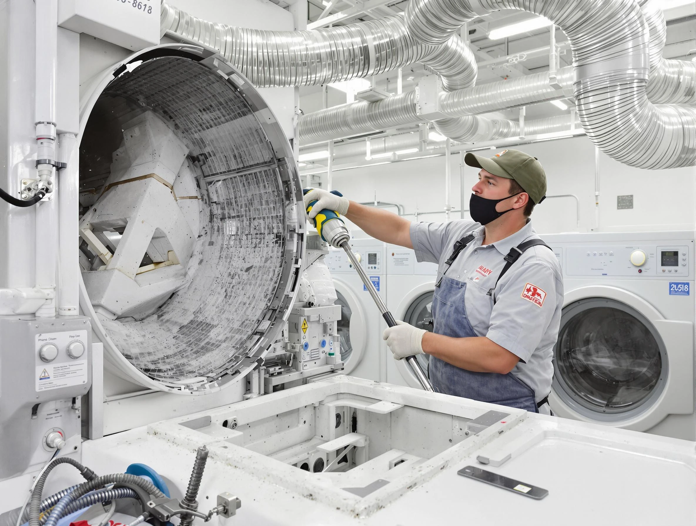 Commercial Dryer Vent Cleaning in Burlington