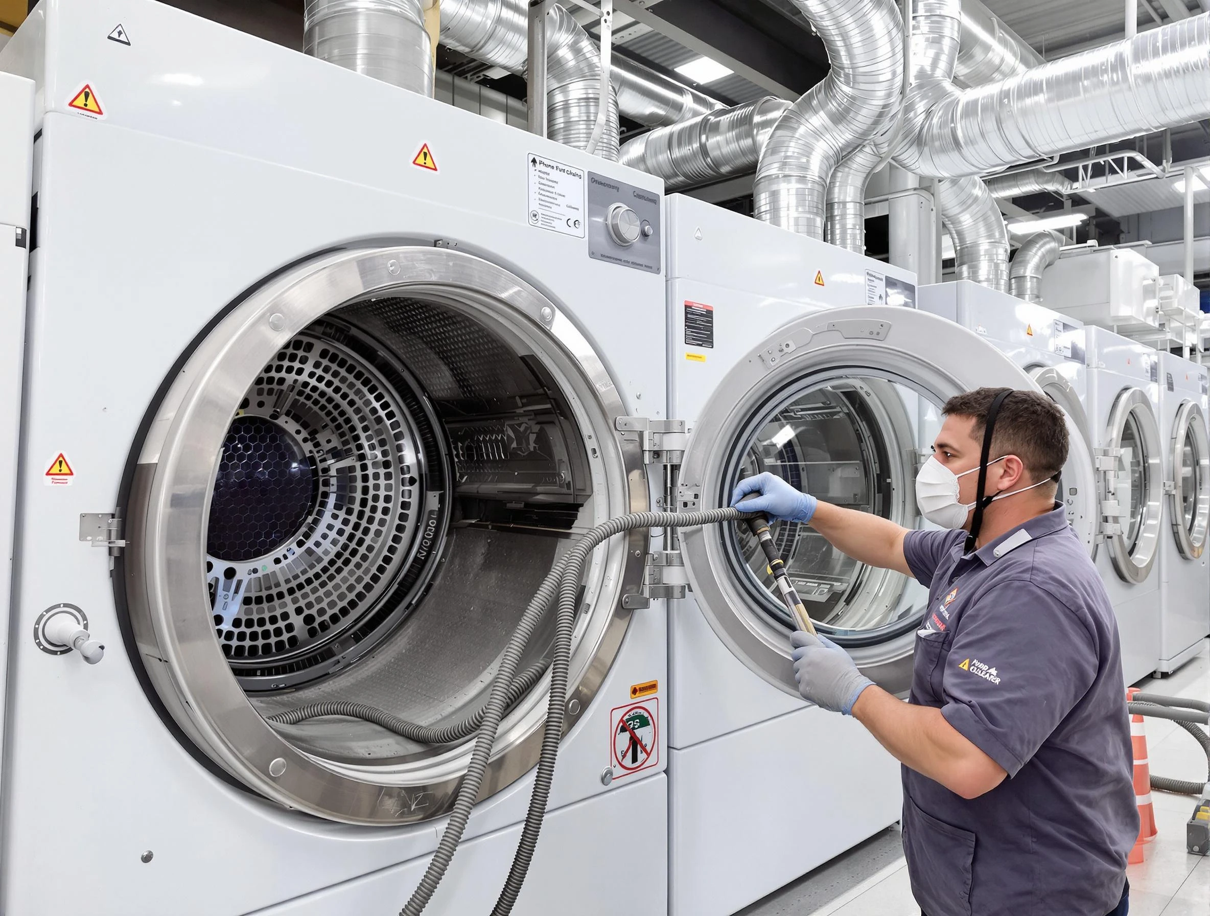 Industrial-grade dryer vent cleaning by Burlington Dryer Vent Cleaning in Burlington